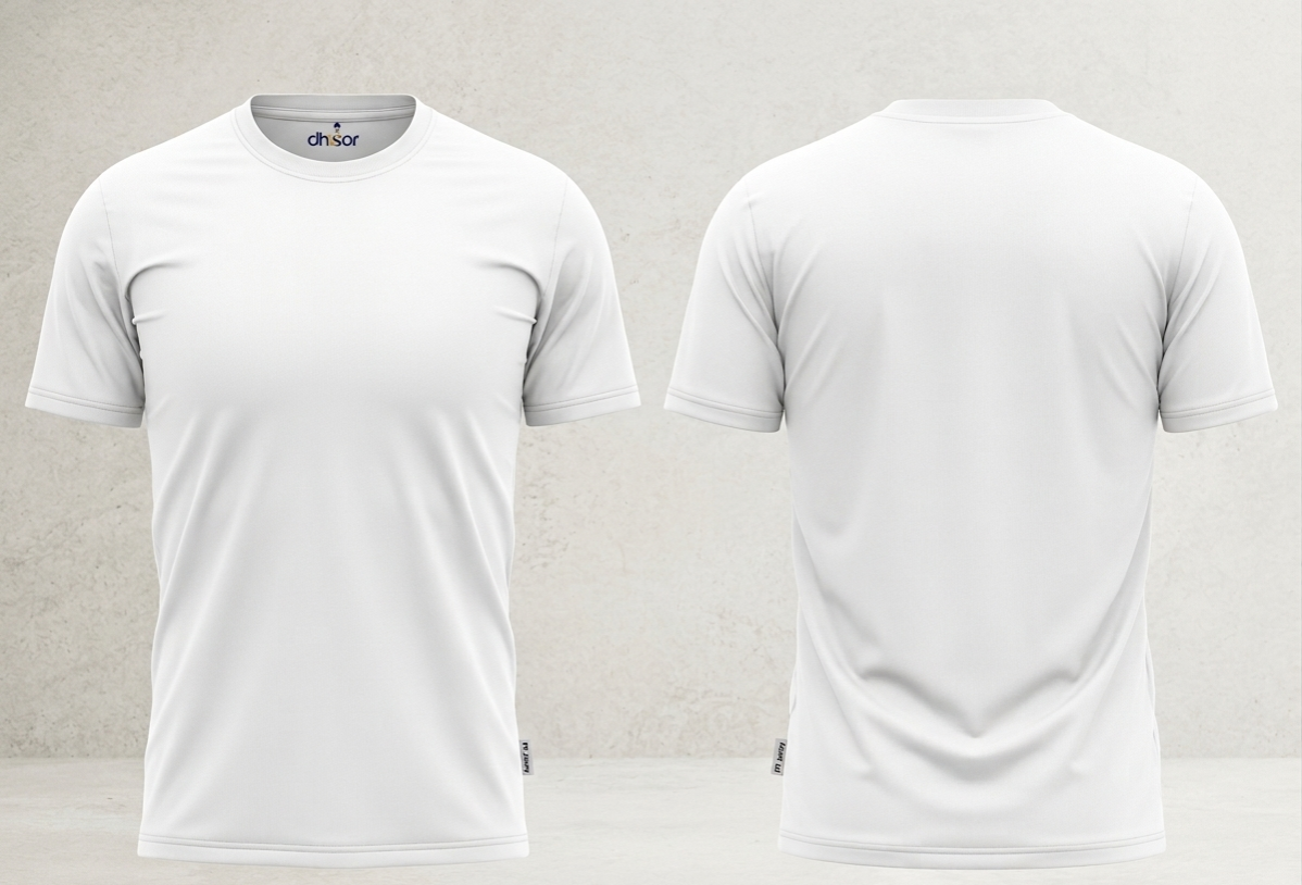 PP Jersey - 110  GSM (Full Body White)